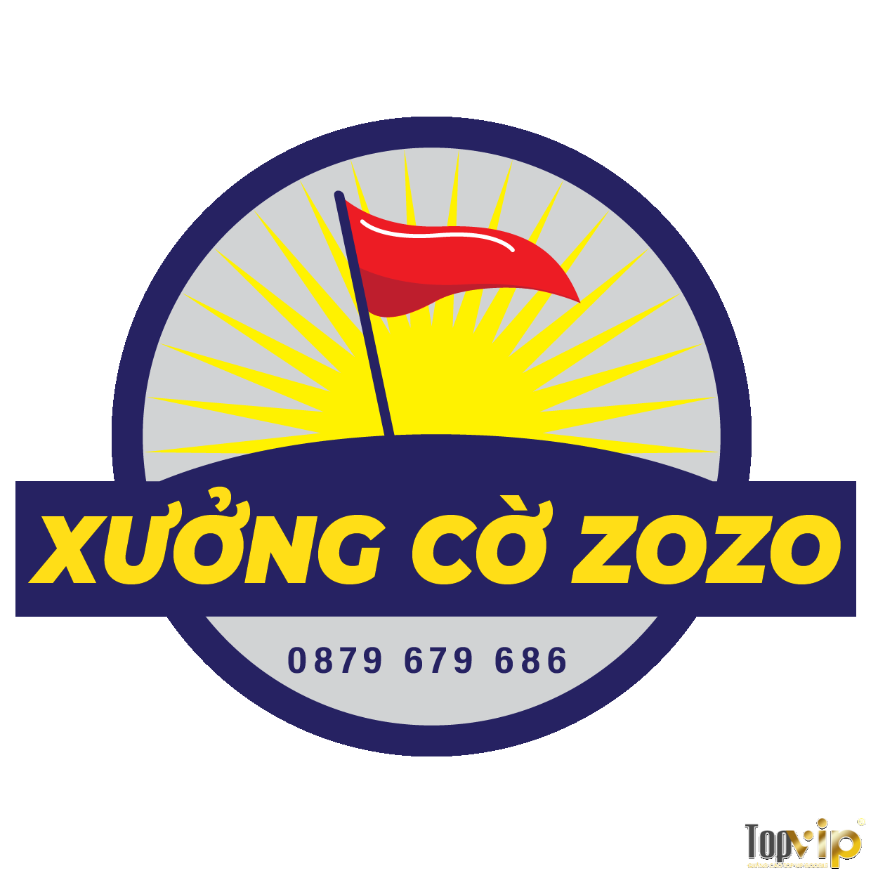 Xưởng in cờ công ty theo yêu cầu giá rẻ