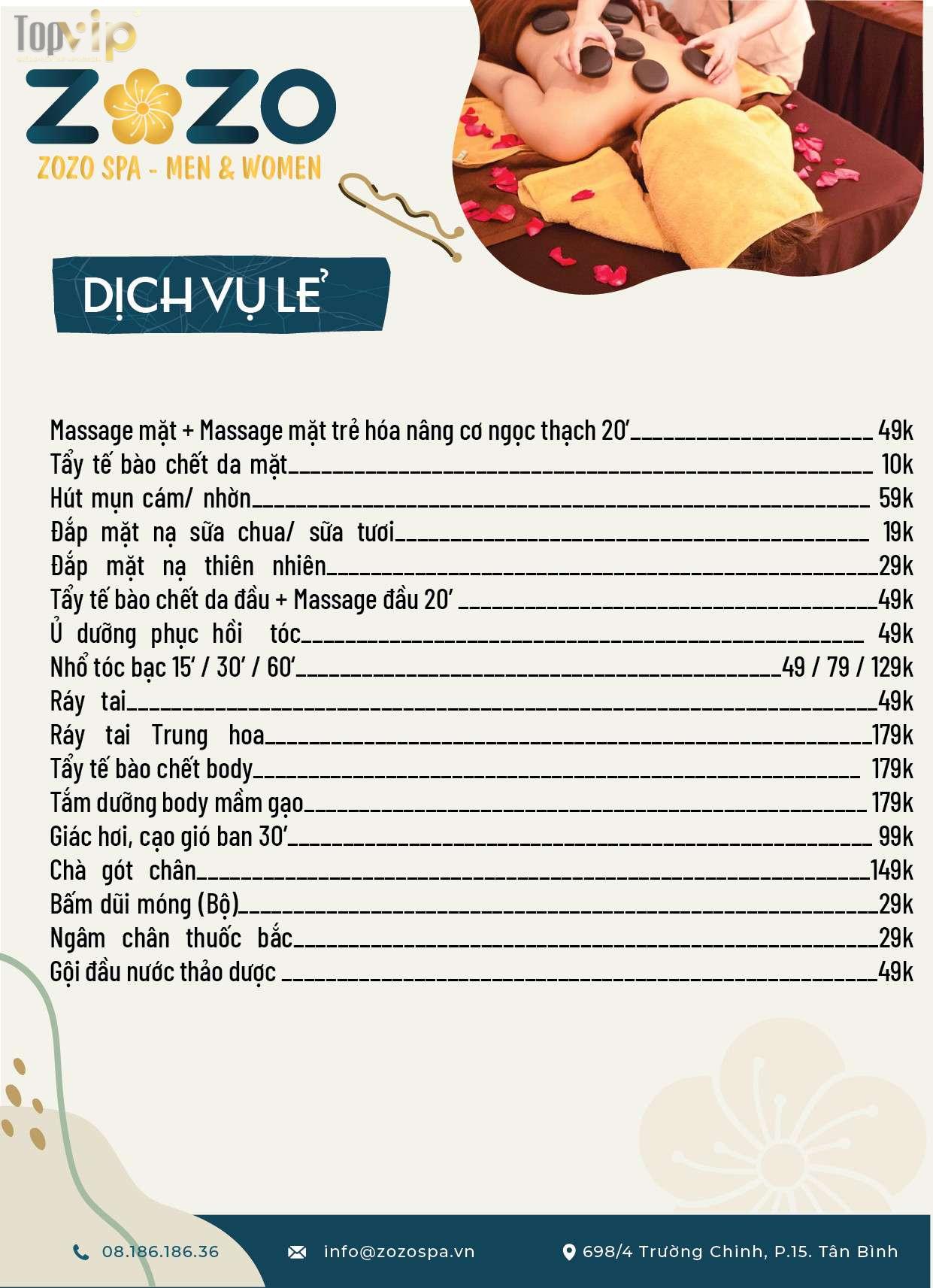 Giác hơi, Massage khỏe tại Tân Bình