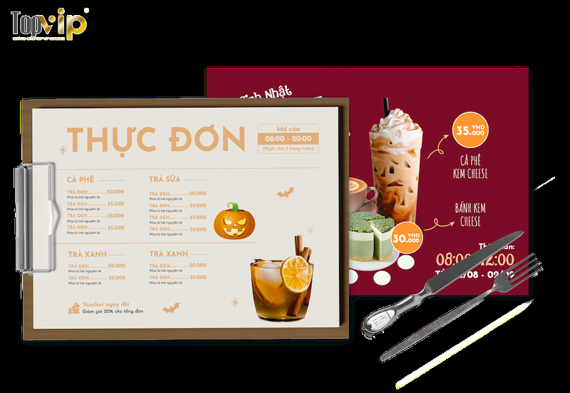Dịch vụ thiết kế menu quán ăn, nhà hàng, spa, thẫm mỹ giá rẻ Dịch vụ thiết kế menu quán ăn, nhà hàng, spa, thẫm mỹ giá rẻ