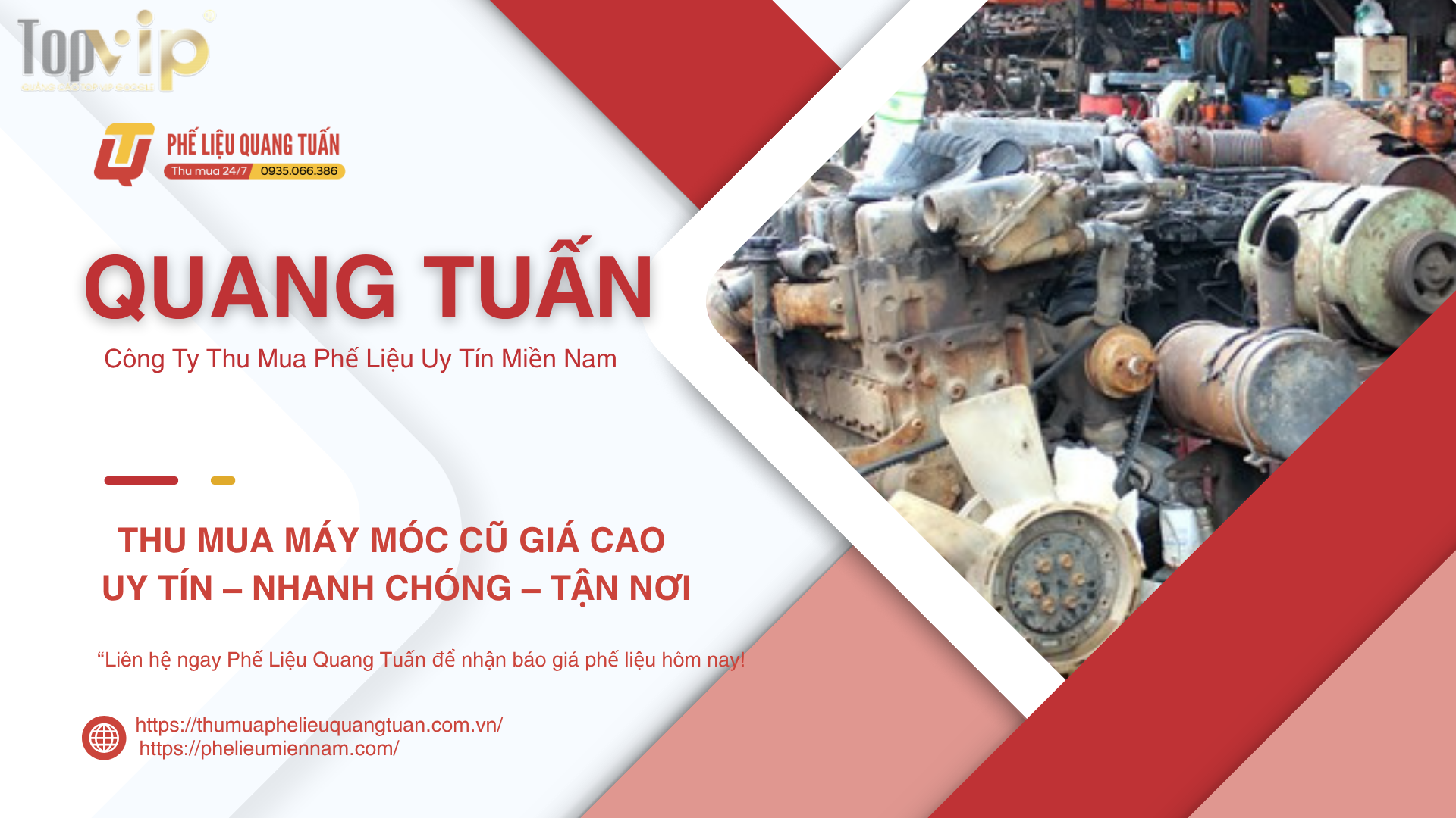⚙️ Thanh Lý Máy Móc Cũ – Gọi Quang Tuấn, Nhận Giá Cao Hơn Mong Đợi!