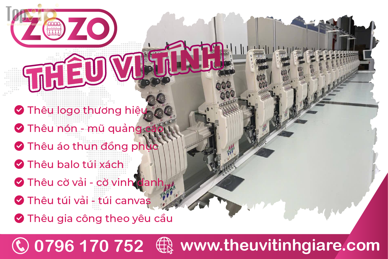 Xưởng thêu gia công tại HCM Xưởng thêu gia công tại HCM