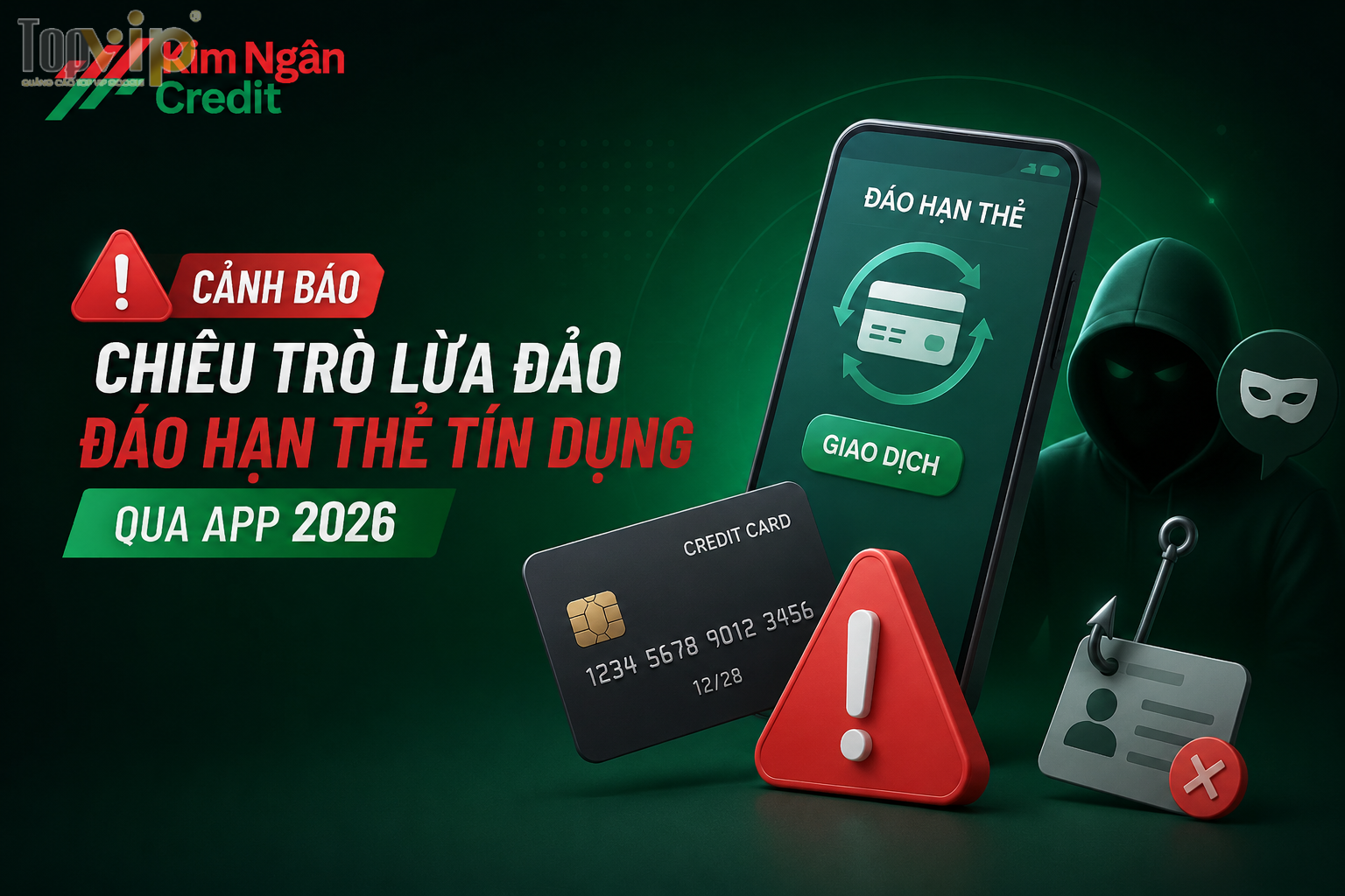 Cảnh báo chiêu trò lừa đảo đáo hạn thẻ tín dụng qua App 2026