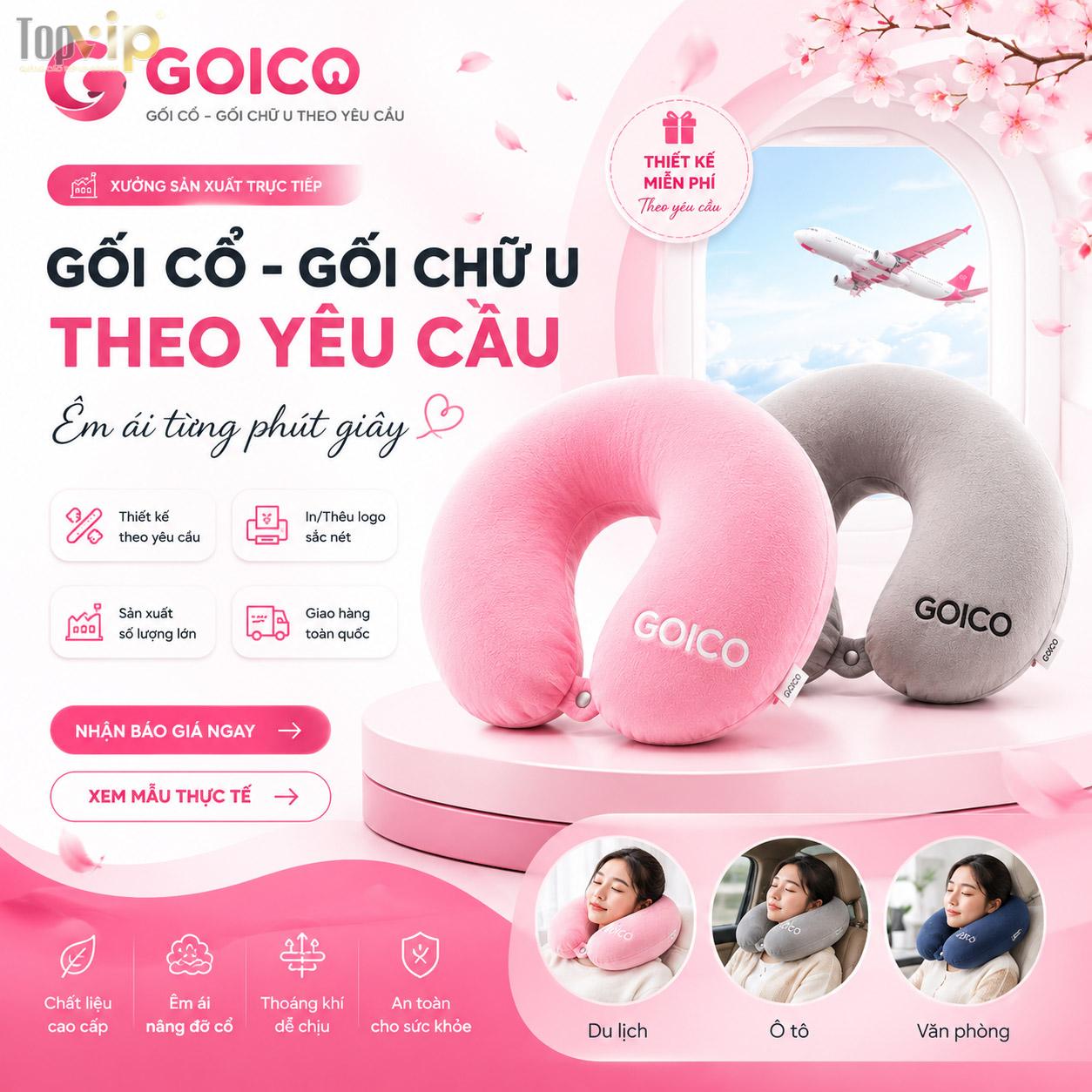 Công ty chuyên may gối cổ, gối chữ U, thú bông theo yêu cầu Công ty chuyên may gối cổ, gối chữ U, thú bông theo yêu cầu